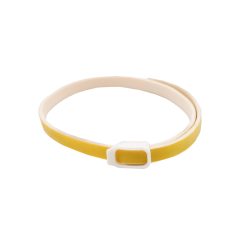 Loppe- og flåthalsbånd til hunde Lemon 60 cm