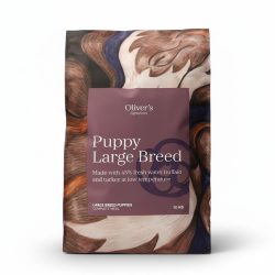 Olivers Signature Puppy Large Breed hvalpefoder, 2 x 10 kg
