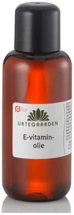 Økologisk E-vitaminolie fra Urtegaarden i 500 ml flaske